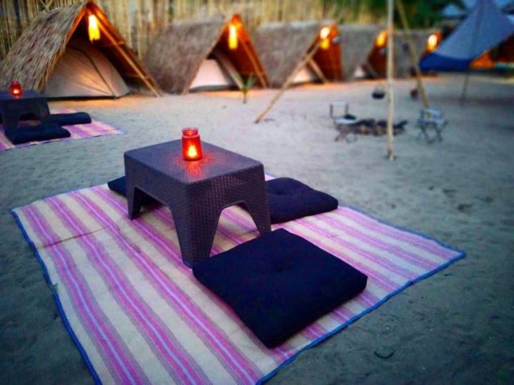 إل نيدو Bucana Kamp Payapa Beachfront المظهر الخارجي الصورة