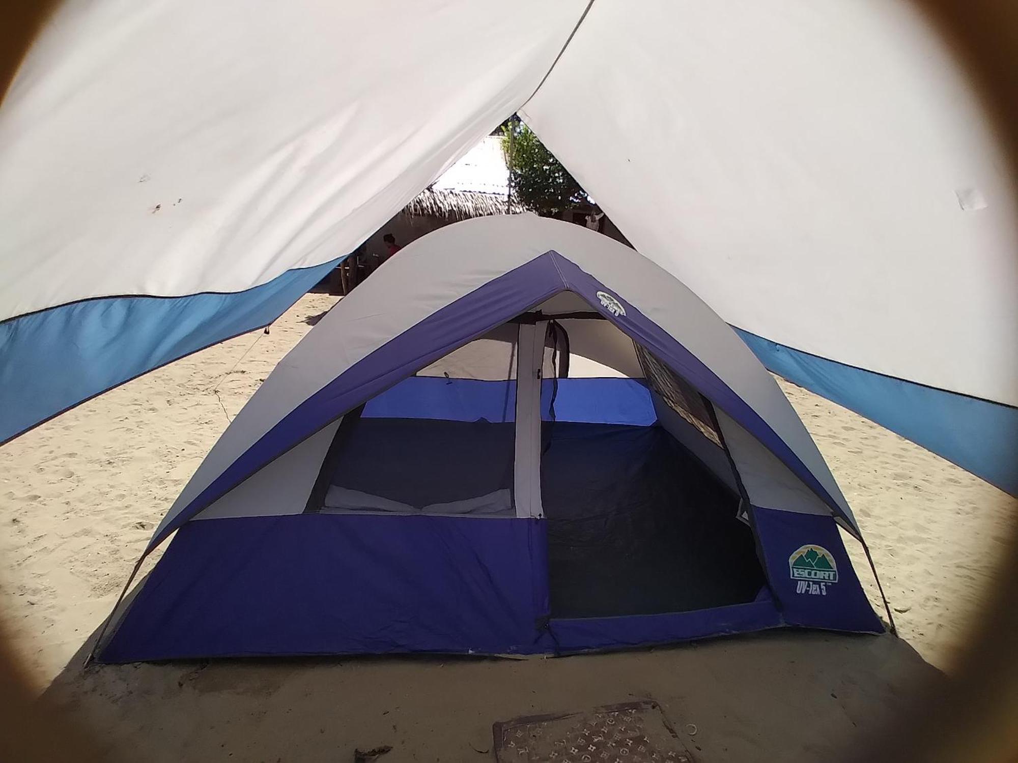إل نيدو Bucana Kamp Payapa Beachfront المظهر الخارجي الصورة